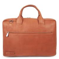 Plevier Lloyd Laptoptas 17.3" COGNAC - thumbnail