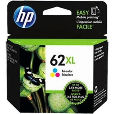 HP 62XL originele high-capacity drie-kleuren inktcartridge HP 62XL originele high-capacity drie-kleuren inktcartridge