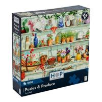 Posies & Produce Puzzel 1000 Stukjes - thumbnail