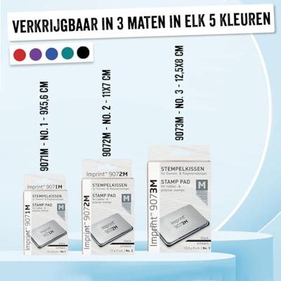 Trodat Stempelkussen No.2 143662 Blauw 1 stuk(s)