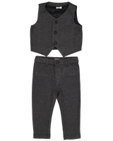 Kledingset vest en broek - Grijs - thumbnail