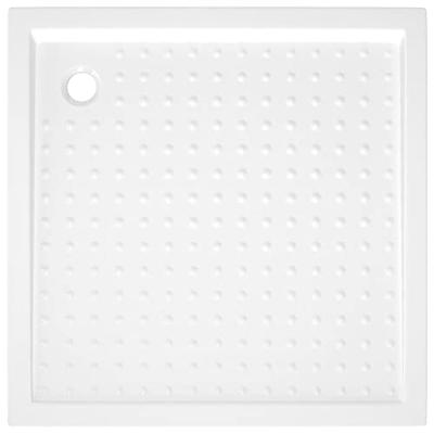 Douchebak met noppen 80x80x4 cm ABS wit