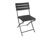 Perel folding chair wood Campingstoel Zwart FP165W Belastbaarheid (gewicht) (max.) 300 kg - thumbnail