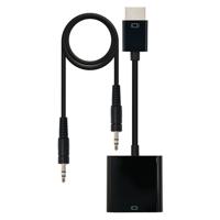 Adapter HDMI naar SVGA met Audio NANOCABLE 10.16.2001-BK - thumbnail