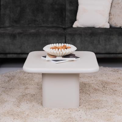 By-Boo Bijzettafel 'Siminto' 60 x 60cm, kleur Beige By-Boo Bijzettafel 'Siminto' 60 x 60cm, kleur Beige