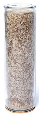 Fairtrade Okergele Kaars van Palmpit Was uit Indonesië