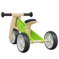 Loopfiets voor kinderen 2-in-1 groen - thumbnail