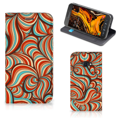 Samsung Galaxy Xcover 4s | Bookcase | Retro Samsung Galaxy Xcover 4s | Bookcase | Retro