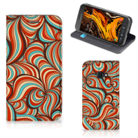 Samsung Galaxy Xcover 4s | Bookcase | Retro - thumbnail