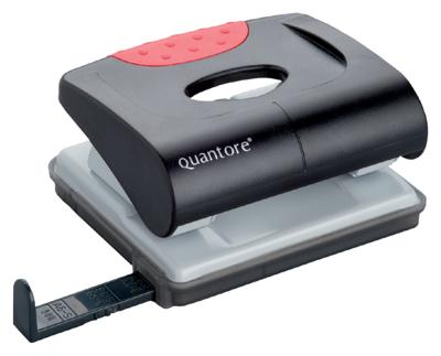 Quantore 2-gaats perforator zwart