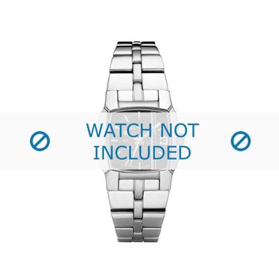 Diesel horlogeband DZ5229 Roestvrij staal (RVS) Zilver 21mm