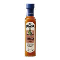 Encona - West Indian Papaya Hot Pepper Sauce - 6x 142ml - thumbnail