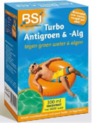 Turbo anti-groen en alg zwembad 300 ml Zwembadonderhoud BSI - Bsi - thumbnail