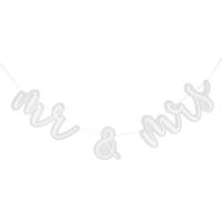 Ginger Ray PAMA-103 Mr & Mrs Acryl Bruiloft Slinger - thumbnail