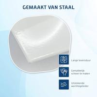 Ben Kos handdoekradiator 667W 50x121,5cm wit - thumbnail