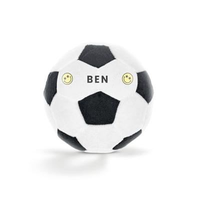 Zachte voetbal met naam - ø 10 cm Zachte voetbal met naam - ø 10 cm