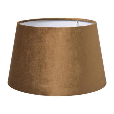 Lampenkap taps klein - bruin - ø23x14 cm