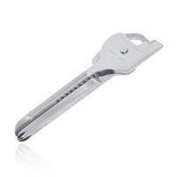 Multifunctionele Sleutelhanger - Key Silver - thumbnail