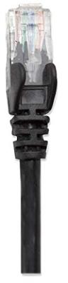 Intellinet 345378 RJ45 Netwerkkabel, patchkabel CAT 5e U/UTP 10.00 m Zwart 1 stuk(s)