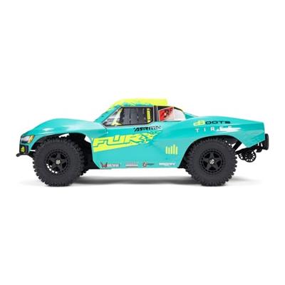 Arrma FURY 223S BLX Brushless 2WD Short Course Truck RTR - Groen