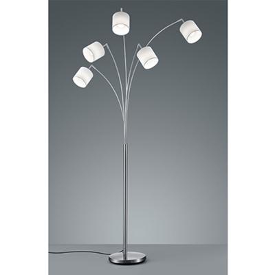 Trio Design schemerlampTommy 5-lichts grijs - R46330501