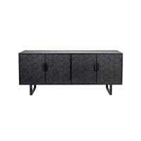 Housecraft Living Linc Dressoir| Kast Laag Hout Zwart - thumbnail