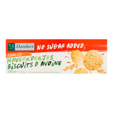 Damhert Haver Koekjes - Zonder Suikers