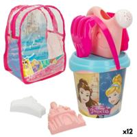 Strandspeelgoedset Disney Princess Polypropyleen 18 x 16 x 18 cm Ø 18 cm (12 Stuks) - thumbnail