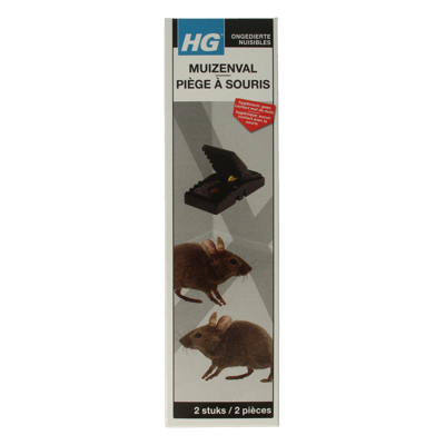 HG HG X muizenval 2 Stuks