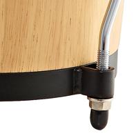 Nino Percussion NINO3NT-BK houten bongoset zwarte hardware - thumbnail