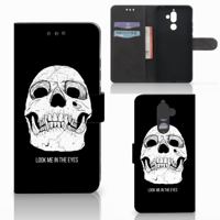 Telefoonhoesje met Naam Nokia 7 Plus Skull Eyes - thumbnail