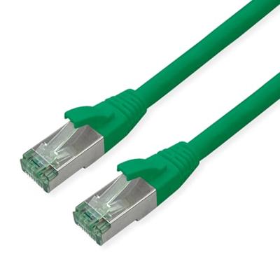 ROLINE RM Patchkabel Cat.6A S/FTP (PiMF), groen, 10 m