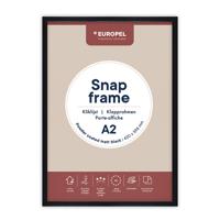 Kliklijst Europel A2 25mm mat zwart - thumbnail