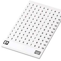 Phoenix Contact 0805412 Markeerkaart Wit 10 stuk(s) - thumbnail
