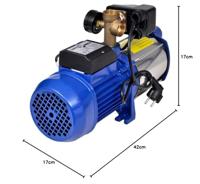 VidaXL Jet pomp met waterpeil 1300 w 5100 l/u (blauw) - thumbnail