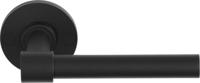 Formani Piet Boon ONE PBL15XL/50 deurkruk geveerd op rozet - mat zwart - thumbnail