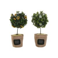 Deurhouder Home ESPRIT PVC 18 x 18 x 36 cm (2 Stuks) - thumbnail