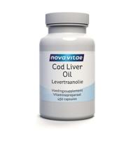 Nova Vitae Levertraanolie capsules 450 Capsules - thumbnail