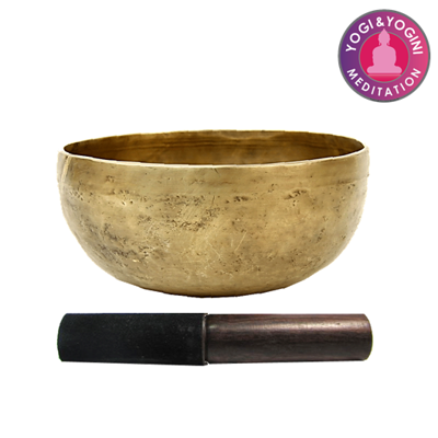 Flower of Life Klankschaal - Licht (900 - 1050 gram)