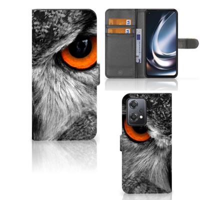 OnePlus Nord CE 2 Lite | Telefoonhoesje | Met pasjeshouder | Uil