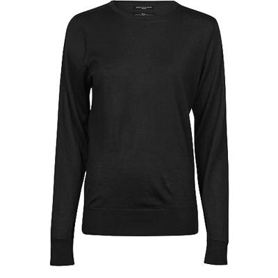 Tee Jays TJ6006 Women´s Crew Neck Sweater - Black - S