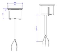 Bachmann 926.301 Stekkerdoos (inbouw) - thumbnail