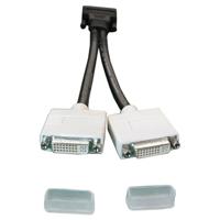 Dell DMS-59 op Dual DVI Y splitter kabel adapter r0915 0r0915 H9361 0h9361 USA - thumbnail