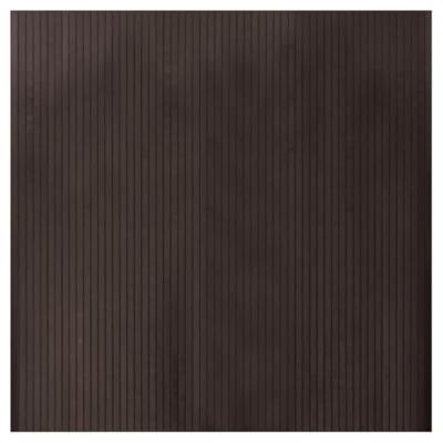 Vloerkleed rechthoekig 100x100 cm bamboe donkerbruin