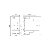 Finder 11.41.8.230.0000 Schemerschakelaar 1 stuk(s) Voedingsspanning (num):230 V/AC Lichtgevoeligheid: 1, 30 - 80, 1000 lx, lx 1x wisselcontact - thumbnail