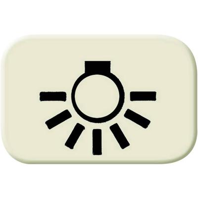 Busch-Jaeger 2525 LI Wipschakelaar licht Afdekking Busch-balance SI Alpine-wit 1 stuk(s)