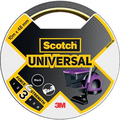 Ducttape Scotch Zwart 10 m x 48 mm