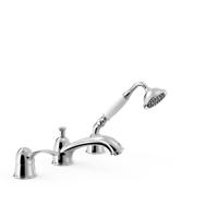 Badrandkraan Tres Clasic Mengkraan Incl. Handdouche Chroom Tres - thumbnail