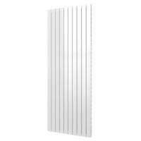 Plieger Designradiator Cavallino Retto Dubbel 2146 Watt Middenaansluiting 200x75,4 cm Mat Wit - thumbnail