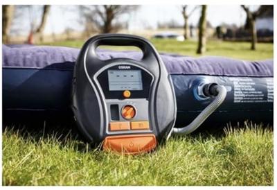 Osram Automotive TYREinflate 6000 Compressor 5.5 bar Automatische afschakeling, Digitaal display, Met werklamp, Met Powerbank-functie, 12- en 230V-laadbaar,